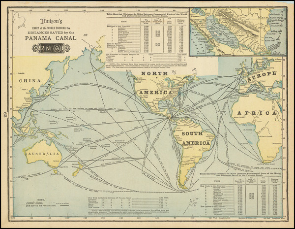 32-World Map By H.C. Tunison