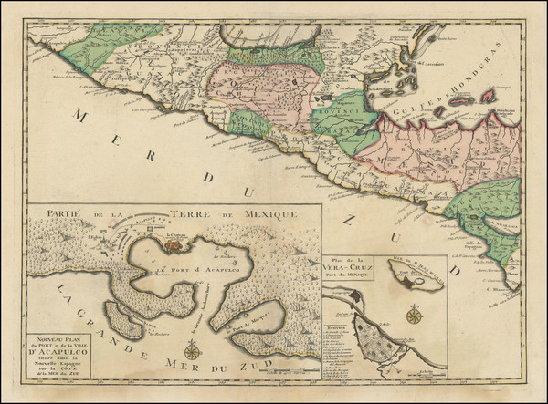 52-Central America Map By Reiner & Joshua Ottens