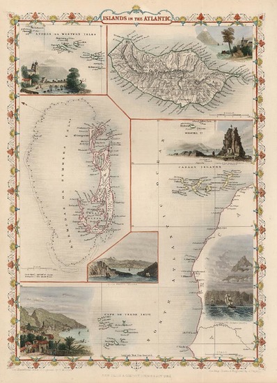 37-Caribbean Map By John Tallis