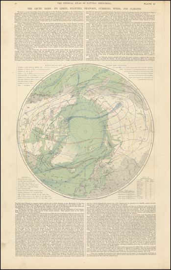 25-Polar Maps Map By W. & A.K. Johnston