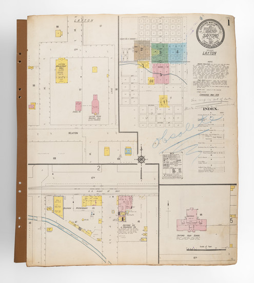 29-Arizona and Atlases Map By Sanborn Map Company