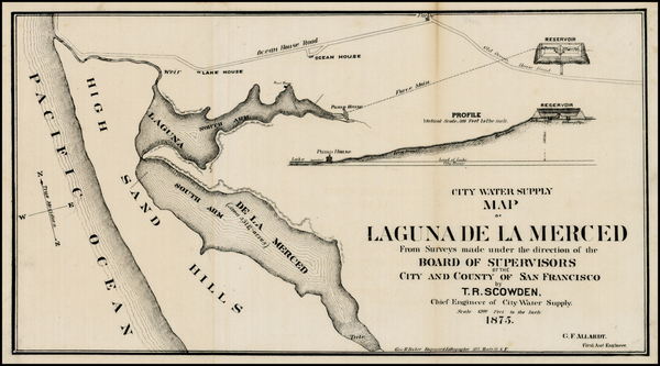 9-California Map By George Holbrook Baker 