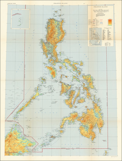 0-Philippines Map By U.S. Army Map Service