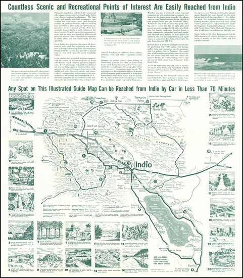 84-Other California Cities Map By Indio Chamber of Commerce