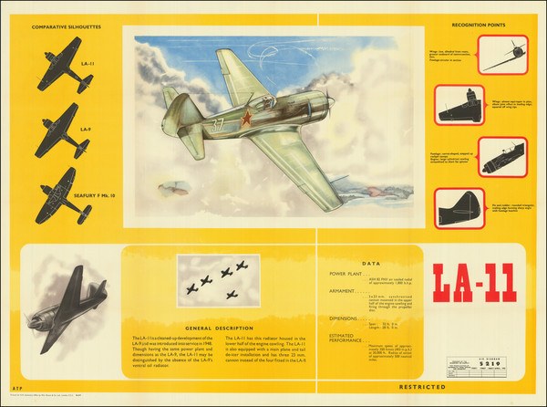 36-Cold War Map By Ministry of Supply, UK