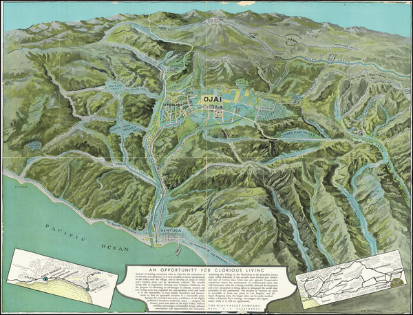 40-Other California Cities Map By C.G. Putnam