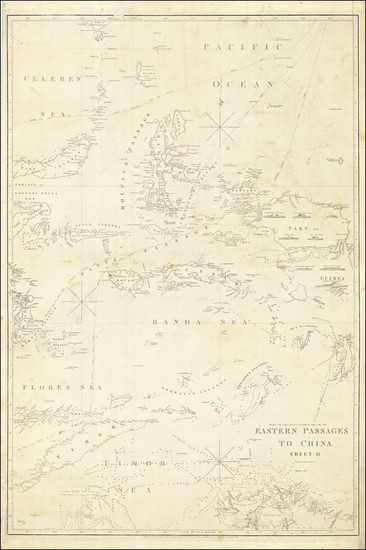 75-Southeast Asia, Philippines and Other Islands Map By James Horsburgh