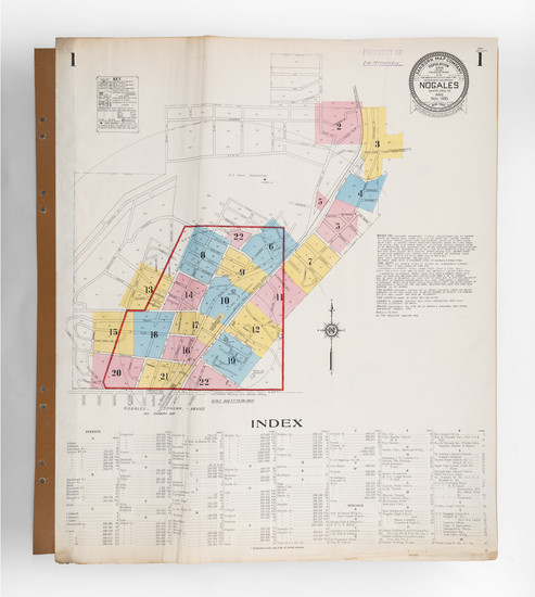 14-Arizona and Atlases Map By Sanborn Map Company