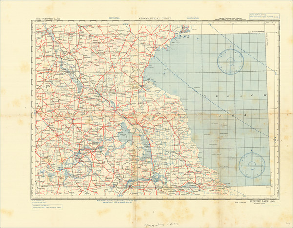 93-China and World War II Map By U.S. Army Map Service