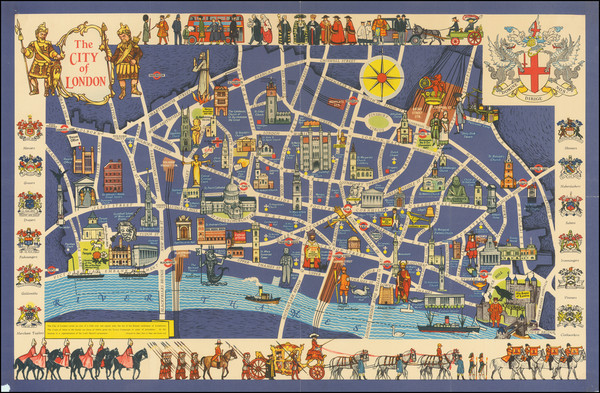 51-London and Pictorial Maps Map By Mary Sims