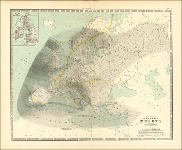 81-Europe Map By W. & A.K. Johnston