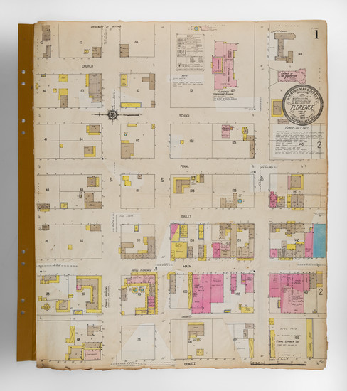 90-Arizona and Atlases Map By Sanborn Map Company