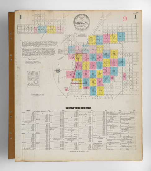 53-Arizona and Atlases Map By Sanborn Map Company