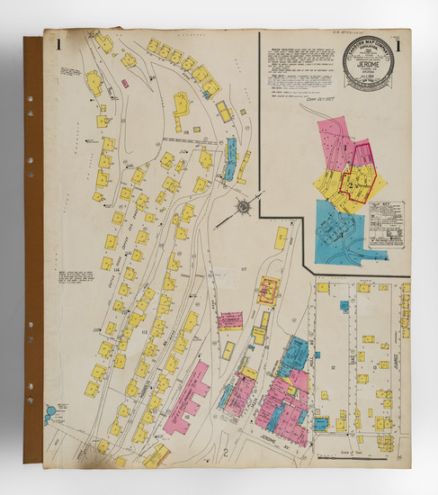 24-Arizona and Atlases Map By Sanborn Map Company