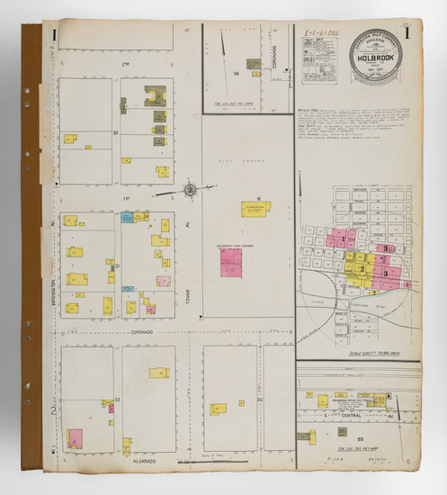 73-Arizona and Atlases Map By Sanborn Map Company