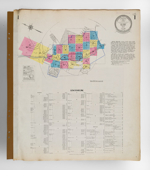 35-Arizona and Atlases Map By Sanborn Map Company