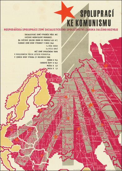 5-Europe and Cold War Map By Věra Nováková