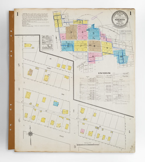 80-Arizona and Atlases Map By Sanborn Map Company