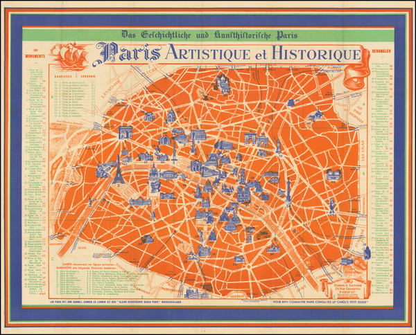 73-Paris and Île-de-France Map By Dompol's Edition