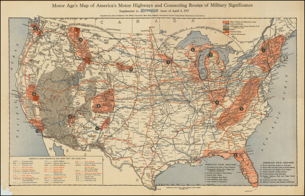 43-United States Map By Motor Age