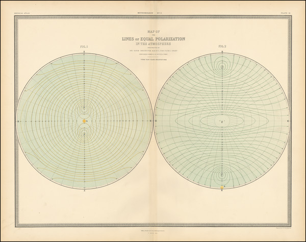 15-World and Curiosities Map By William Blackwood & Sons