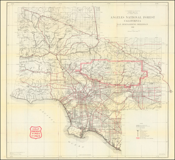 25-California Map By U.S. Department of Agriculture