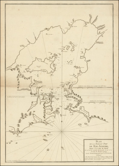 35-Brazil Map By Jean André Dezauche