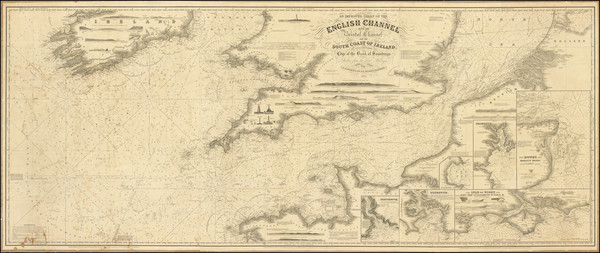 86-British Isles, England and Ireland Map By J. S. Hobbs