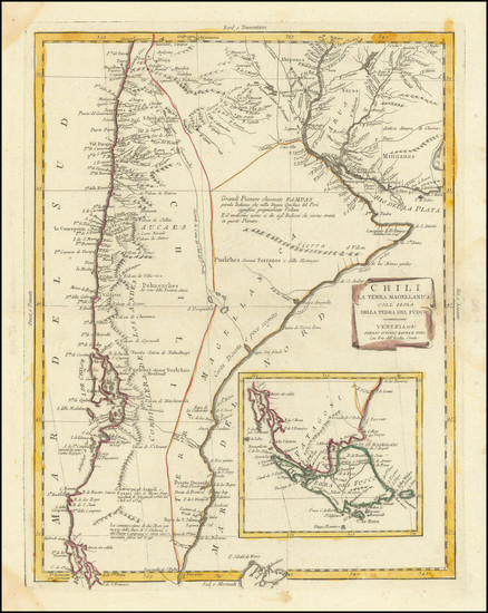 19-South America Map By Antonio Zatta