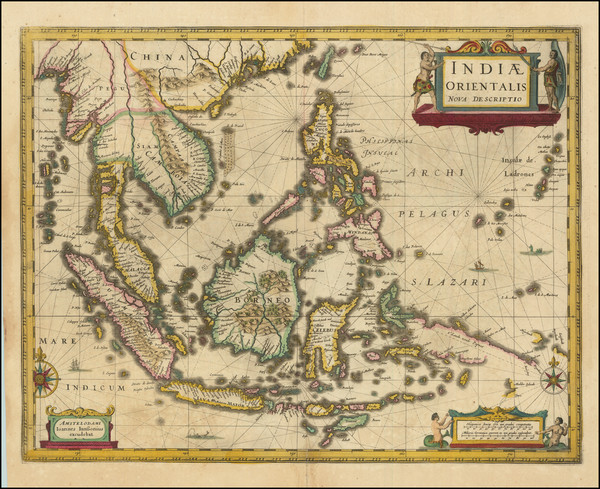 2-Southeast Asia, Philippines, Indonesia, Malaysia and Thailand, Cambodia, Vietnam Map By Jan Jan