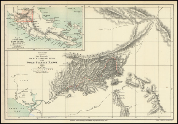 43-Oceania Map By Royal Geographical Society