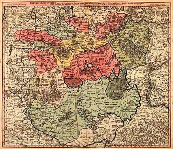 20-Europe and Russia Map By Matthaus Seutter