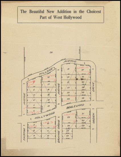 44-Los Angeles Map By Taft Realty Company