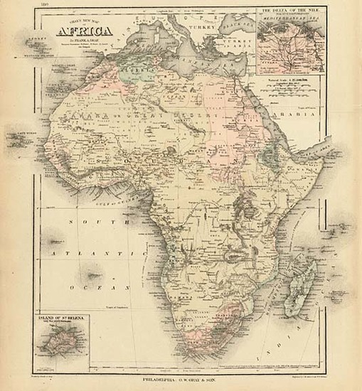 100-Africa and Africa Map By Frank A. Gray