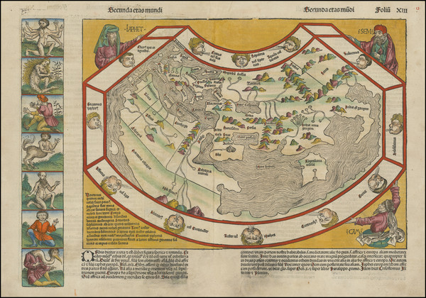 73-World Map By Hartmann Schedel