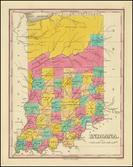 37-Indiana Map By Anthony Finley