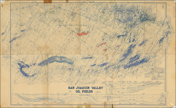 40-California and Geological Map By James C. Bransford / Southern California Blue Print Co.