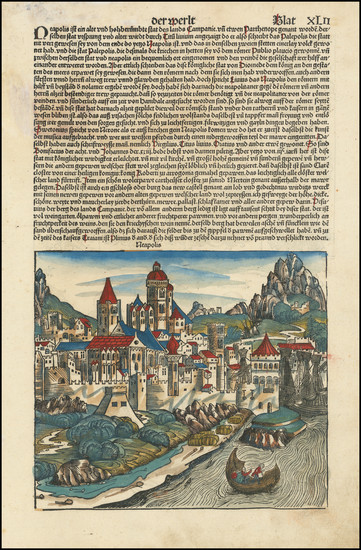 53-Other Italian Cities Map By Hartmann Schedel