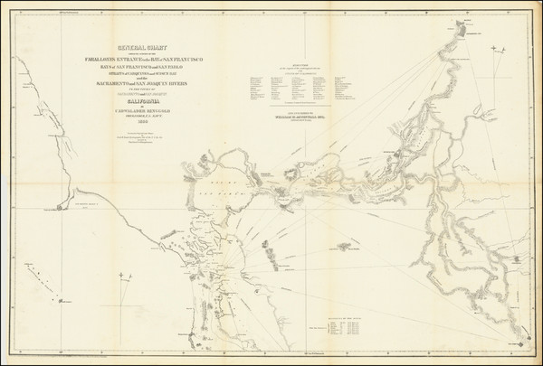 42-California and San Francisco & Bay Area Map By Cadwalader Ringgold