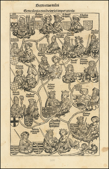 84-Germany and Curiosities Map By Hartmann Schedel