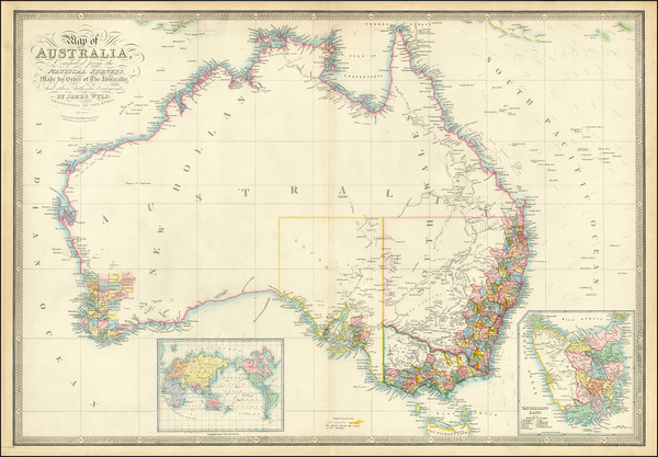 2-Australia Map By James Wyld