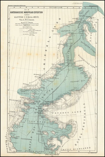 27-Polar Maps Map By Augustus Herman Petermann