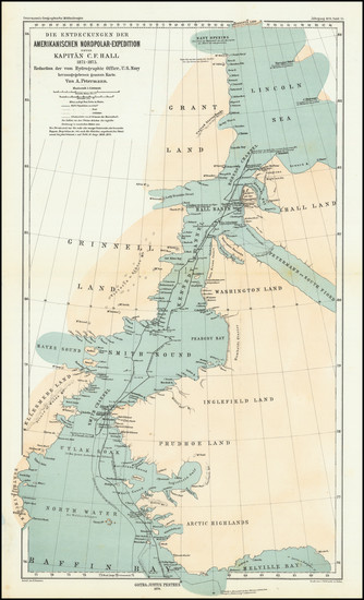 52-Polar Maps Map By Augustus Herman Petermann