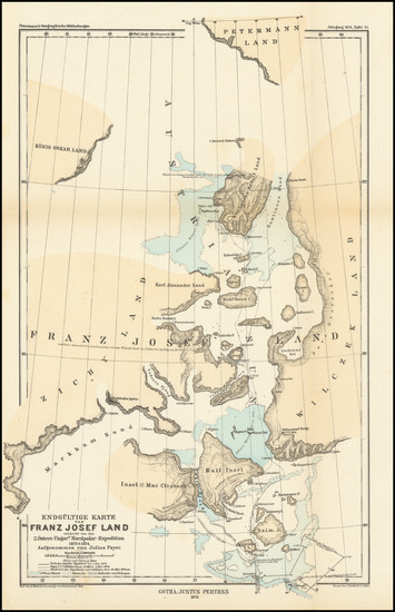 40-Polar Maps, Russia and Russia in Asia Map By Augustus Herman Petermann