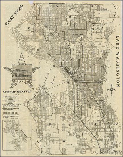 6-Washington Map By L. Missigman