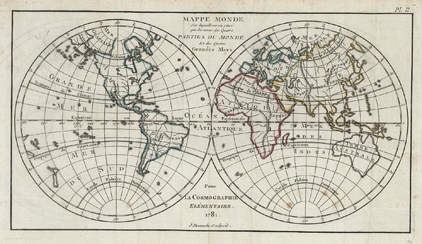 31-World and World Map By Jean André Dezauche