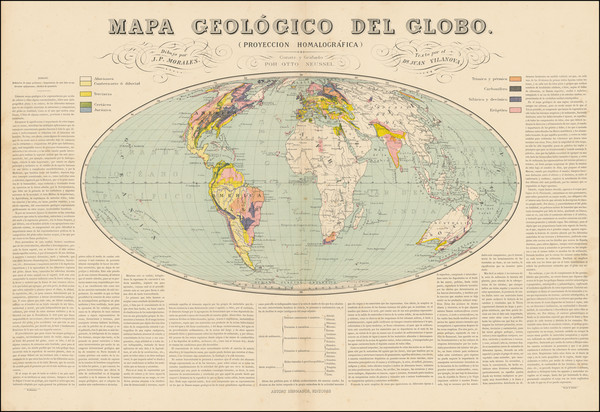 89-World and Geological Map By Jose Pilar Morales