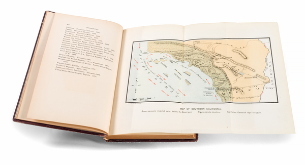 75-California, San Diego and Rare Books Map By Peter Charles Remondino