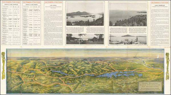 55-New York State Map By Anonymous