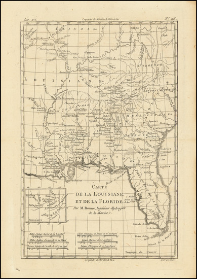 59-Florida, South, Southeast and Midwest Map By Rigobert Bonne